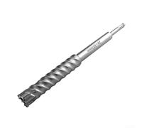 Mèche à marteau perforateur robuste avec pointe en carbure et design à quatre lames pour une meilleure vitesse de coupe dans le béton et la pierre, convient pour divers marteaux perforateurs rotatifs