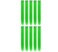 Mèche Brillante Extension Postiches synthétiques 10 pièces Extensions de cheveux à clips 22 pouces reflets fête colorés longue ligne droite for femmes enfants filles Raindow(Color 6)