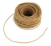 Mèche de bougie parfumée, fibre de chanvre pure mèches de bougie de 200 pieds, pour bougie de bricolage(Dark)