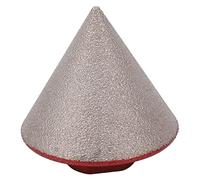 Mèche de chanfreinage diamantée 60 degrés 80 grains 48 mm Outil de forage pour céramique marbre granit Travail professionnel fiable Meilleure conception Utilisation pratique Large (5/8 à 11 pouces)