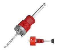 Mèche De Perçage À Carotter Métallique | Rapide Pour Bois Et De Plâtre - Accessoire pour Outils Electriques Ouvre-Carottes Rapide pour Bois Aluminium Acrylique s de Plâtre et Gypse - Pour Perçage sur