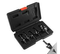 Mèche de perceuse pour métal, de fraisage en métal - Outils de coupe hélicoïdale industriels en acier à grande vitesse pour bois, aluminium, acier inoxydable PP