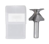 Mèche de routeur à cintrer à l'arc pour le travail du bois, coupe intégrée, tige de 1/2 pouce, lame en acier au tungstène R18 pour porte en bois, armoire murale formant une