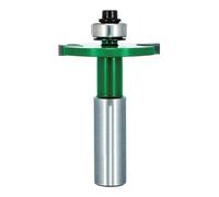 Mèche De Routeur À Rainurer En T À Tige De 12/12, 7 Mm, Avec Roulement,