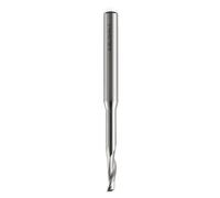 Mèche de routeur de précision de fraise en bout de spirales à cannelure unique en acier pour l ' outil de coupe de fraise de coupe en aluminium et en métal embout de routeurs à tige de 8 mm
