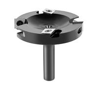 Mèche De Routeur De Surfaçage De Spoilboard CNC, Tige De 1/2 Po Diamètre De Coupe De 3 Po, 2 2 Mèches De Rabotage De Toupie D’aplatissement De Dalle pour Le Rabotage De L’Usine De Travail D
