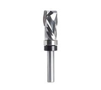 Mèche de routeur en carbure monobloc à compression ultra-perfomance pour fraise en bout de travail du bois Tige de 1/4" 6 mm 4 types de fraise à compression en carbure d ' acier