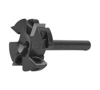 Mèche de Routeur, Mèche de Routeur de Surface de Spoiler CNC, Outil de Mèche de Raboteuse à 4 Cannelures, Tige de 8 Mm, Diamètre de Coupe de 40 Mm, Mèche de Raboteuse à Bois