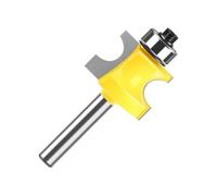 Mèche de routeur perlée d'angle de roulement 1 pièce, coupe droite demi-ronde de ligne d'armoire for Machine à graver(6X9.5mm)