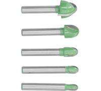 Mèche de routeur pour boîte à gorge,Mèche pour boîte à gorge,Mèche à nez rond,Mèche de routeur à nez rond,Mèche de routeur à 2 flûtes,Outils de coupe pour le travail du bois