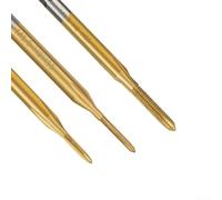 Mèche de taraud avec revêtement en acier rapide M1 à M1 8 cannelures droites pour filetage industriel et réparation de meubles (M1.8)