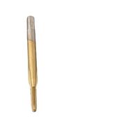 Mèche de taraud HSS revêtue M1 à M1 8 Flûte droite pour réparation et assemblage de filetage dans des applications mécaniques (M1.6)