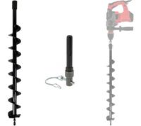Mèche de tarière Ø 80 mm avec adaptateur perceuse et perforateur SDS-max