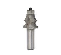 Mèche de toupie à billes d'angle à pointe en carbure, tige de 1/2 pouces avec roulement d'extrémité supérieure, outil de travail du bois en biseau et en perles, 1 pièce(5/16")