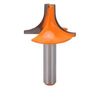 Mèche de Toupie Formage Bord Arrondi Réglable pour Plinthe, 8 Mm