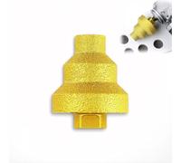 Mèche diamantée efficace - 20-35-50 mm - Extenseur de trou pagode étagé pour béton, porcelaine, carrelage, marbre et pierre d'ingénierie - Kit de perçage multi-matériaux (M14)