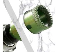 Mèche diamantée M10 pour marbre, granit, béton, carrelage, outil de coupe dentelé, brasé, convient pour les surfaces rocheuses (50 mm)