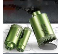 Mèche diamantée M10 pour marbre, granit, béton, carrelage, outil de coupe dentelé, brasé, convient pour les surfaces rocheuses (30 mm)