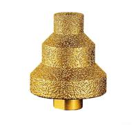 Mèche étagée en émeri pour métal, bois, feuille d'aluminium, coupe et ouverture de trous 20/35/50 mm (modèle standard)