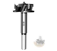 Mèche Forstner Bois, 3 Lames Foret Bois Forstner 35mm Fraise à Bois en Acier Allié avec Tige Hexagonale, Meche Forstner avec Limite pour Bois Perceuse