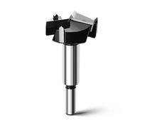 Mèche Forstner de 54 mm pour perceuse, longueur 92 mm, avec manche rond, pour bois, bois dur, panneaux de fibres