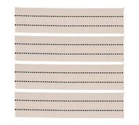 Mèche Plate en Coton pour Lampe à Huile 4 Pièces, Lanterne Pétrole | Remplacement pour Lanternes au Paraffine et Kérosène, 1,97 Pouces de Large, Éclairage Stable