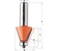 Mèche pour chanfreiner carbure A=45° D=31.7x9.5 L=53 S=8 MFLS - CMT93628011