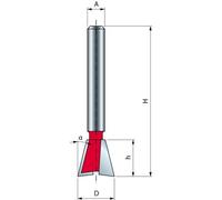 Mèche queue d'arronde - Ø9,5 H9,5/47,6 Q8 Z2 - F03FR01641 -22-10208P