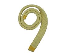 Mèche tubulaire en aramide - 22 x 6 mm - Manchon en Kevlar pur pour équipement de jonglage du feu - Forte absorption d'huile - Épée de feu - Cube de feu - Bâton thaï - 1 m