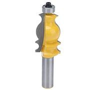 Mèche ural ter, outil CNC Woodw S, tige de 12 mm avec tête de 25 mm, tolérance de ± 0,003 pouces, pour gravure et coupe,