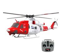 MechEdu 1:35 Hélicoptère télécommandé pour adulte, E2 UH-1Y 2,4 GHz 6 canaux double entraînement direct sans balais modèle d'hélicoptère de simulation RC avec positionnement Lidar