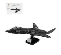 MechEdu 2185 pièces MOC-177282 1/35 YF-23 Fighter Kit de construction, chaque pièce assure une construction solide, un cadeau pour les adolescents et les adultes