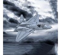 MechEdu 2185 pièces MOC-177282 1/35 YF-23 Grey Ghost Fighter, chaque pièce assure une fête et une construction stable, un cadeau pour les adolescents et les adultes