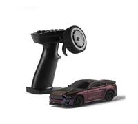 MechEdu RC Drift Voiture RC à l'échelle 1:43, 2,4 GHz avec commande entièrement proportionnelle, quatre roues motrices permanentes, suspension indépendante et éclairage de simulation LED, longue durée