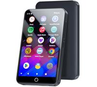 MECHEN 96 Go Lecteur MP3 Android WiFi Bluetooth, Compatible Spotify Audible Deezer Amazon Music, Écran Tactile 4 Pouces, Batterie 2000mAh, 1 to Extensible, pour Enfants et Loisirs