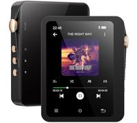 MECHEN Lecteur MP3 Hi Res 128 Go avec Bluetooth 5.3, Son numérique Haute résolution sans Perte, Lecteur DSD DAC FLAC, 192 Khz/24 Bits, écran Tactile, USB C, OTG, avec étui en Cuir (M33)