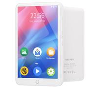 MECHEN Lecteur MP3 Spotify, Bluetooth MP4 Radio WiFi Android 9.0 (Blanc) | Écran Tactile 4 Pouces, pour Enfants et Loisirs, Autonomie Longue