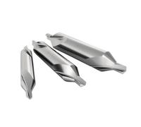 Mèches à Centrer à Angle Forets centraux combinés HSS, fraises à 60 degrés, jeu de mèches d'angle 1.0mm 1.5mm 2.0mm 2.5mm 3.5mm 5mm, foret à métal(8pcs 1.0-5.0mm)