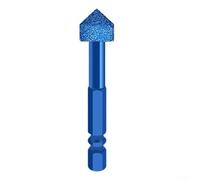 Mèches à tête de meulage revêtues d'émeri avec tige hexagonale, pour l'élimination de la rouille, le polissage et les applications détaillées de sculpture de jade ou de pierre (c)