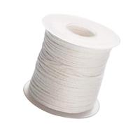 Mèches de bougie - Rouleau de mèches de bougie en coton | Bobine de mèche de bougie tissée, rouleau de mèche de bougie de 200 pieds, mèches de bougie en coton, mèches tressées de bougie naturelle, bob
