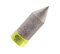 Mèches de Chanfrein Diamanté 20mm - Fraise à Doigt SANLEETEK pour Façonnage Détourage Agrandissement Meulage des Trous Existants en Carrelage Porcelaine Céramique Granit Marbre