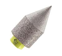 Mèches de Chanfrein Diamanté 35mm - Fraise à Doigt SANLEETEK pour Façonnage Détourage Agrandissement Meulage des Trous Existants en Carrelage Porcelaine Céramique Granit Marbre
