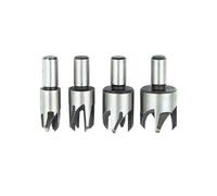 Mèches de coupe bouchon bois, forets chevilles à Tenon, trou 5/8 "1/2" 3/8 "1/4" 6mm 10mm 13mm 16mm(4Pieces set B)