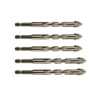 Mèches De Forage Excentriques Crantées | Mèche Excentrique 4 Goujures À Dent De Scie - Outil de Forage à Haute Dureté pour Carrelage Ciment Béton Brique Verre,Perçage construction maison