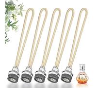 Mèches de Lampe à Huile,5 Pièces Mèche de Rechange,Mèche de Lampe à Parfum,Mèche de Remplacement de Lampe à Brûleur pour Brûleur Catalytique Diffuseur Aromathérapie Bricolage Fournitures D'artisanat
