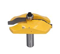 Mèches de toupie à panneaux surélevés, mèche à Ogee romaine, tige de 1/2 po, fraise à bois en carbure de haute dureté pour portes à panneaux surélevés, machines de gravure CNC (œil)