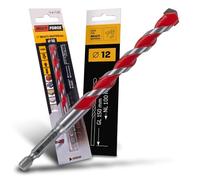 Mèches multiusages HM Ø 12,0 mm - bois, tôle, placoplâtre, profilé métallique, carrelage, maçonnerie, etc. - Outils AMBOSS Multi Force, perceuse multifonction à 6 mèches, pour perceuses/visseuses à