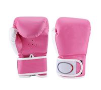 MechKit 1 paire de gants de boxe pour enfants, sac de boxe, gants de sparring d'entraînement pour garçons et filles (Rose)