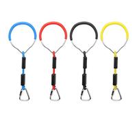 MechKit 4 pièces/Ensemble Enfants coloré balançoire Anneau de Gymnastique Enfant Escalade Sport Corde Combinaison Accessoire