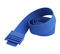 MechKit Ceinture de Poids de plongée en Nylon Durable réglable avec Boucle en Plastique pour plongée sous-Marine, plongée en apnée, pêche, Longueur 150 cm, Largeur 5 cm (Bleue)